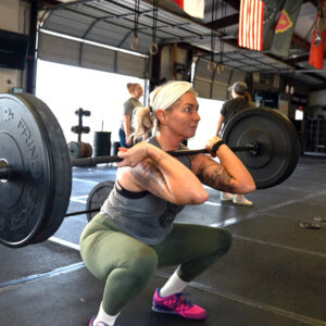 Front squat without hip pain.
